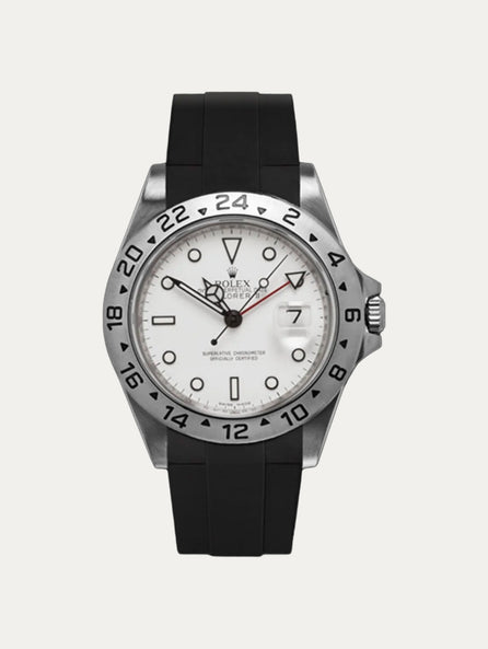 Rolex - Rubber B - Bracelet caoutchouc pour Explorer II 40mm - Série Velcro®