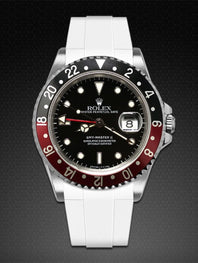 Rolex - Rubber B - Rubber Strap for GMT Master II Non-Ceramic - Tang Buckle Series