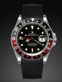 Rolex - Rubber B - Rubber Strap for GMT Master II Non-Ceramic - Tang Buckle Series