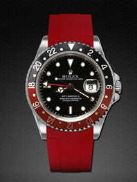 Rolex - Rubber B - Rubber Strap for GMT Master II Non-Ceramic - Tang Buckle Series