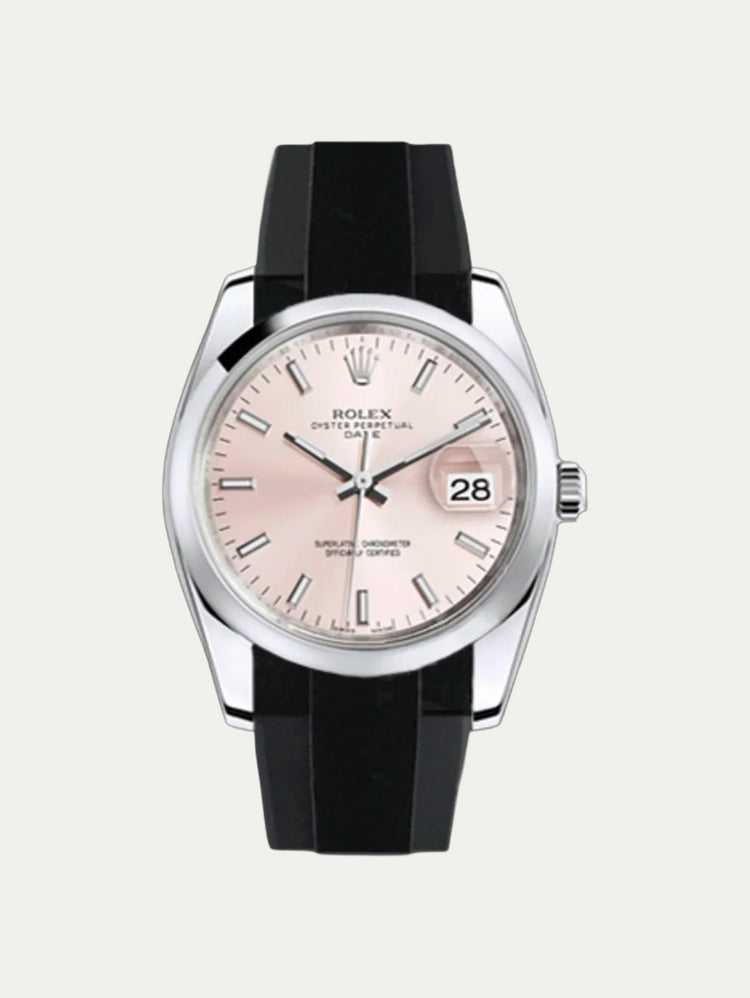 Rolex - Rubber B - Rubber Strap for Oyster Perpetual 34mm / Date 34mm - Classic Series
