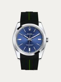 Rolex - Rubber B - Bracelet caoutchouc pour Oyster Perpetual 39mm - Série boucle ardillon