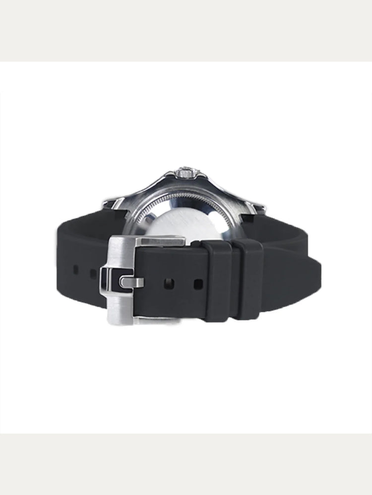 Rolex - Rubber B - Bracelet caoutchouc pour Yachtmaster 35mm - Série boucle ardillon