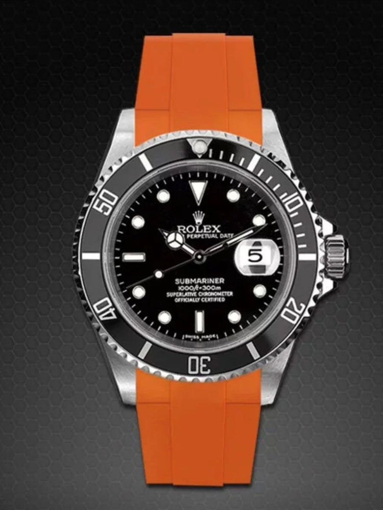 Rolex - Rubber B - Rubber Strap for Submariner 40mm Non-Ceramic - Tang Buckle Series