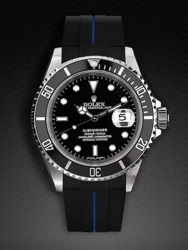 Rolex - Rubber B - Rubber Strap for Submariner 40mm Non-Ceramic - Tang Buckle Series
