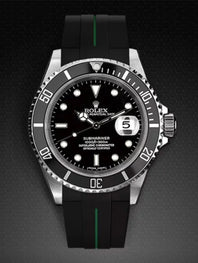 Rolex - Rubber B - Rubber Strap for Submariner 40mm Non-Ceramic - Tang Buckle Series