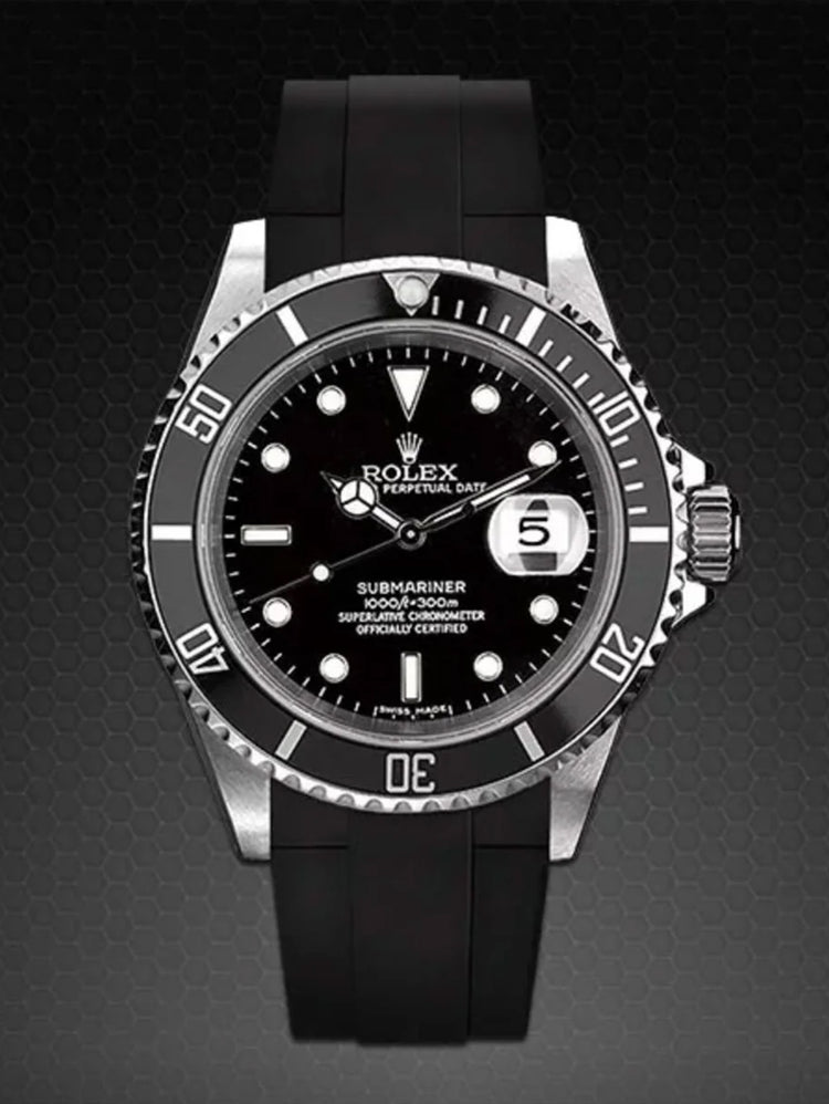 Rolex - Rubber B - Rubber Strap for Submariner 40mm Non-Ceramic - Tang Buckle Series