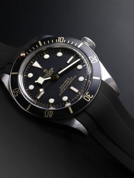 Tudor - Rubber B - Bracelet caoutchouc pour Black Bay Fifty-Eight - Série boucle ardillon
