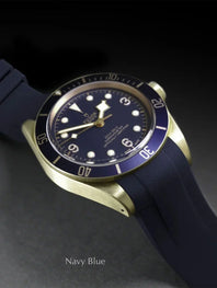 Tudor - Rubber B - Bracelet caoutchouc pour Black Bay Bronze 43mm - Série boucle ardillon
