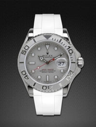 Rolex - Rubber B - Rubber strap for Yachtmaster 40mm - Classic Series