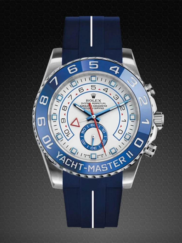 Rolex - Rubber B - Rubber Strap for Yachtmaster II 44mm - Vulchromatic® Classic Series