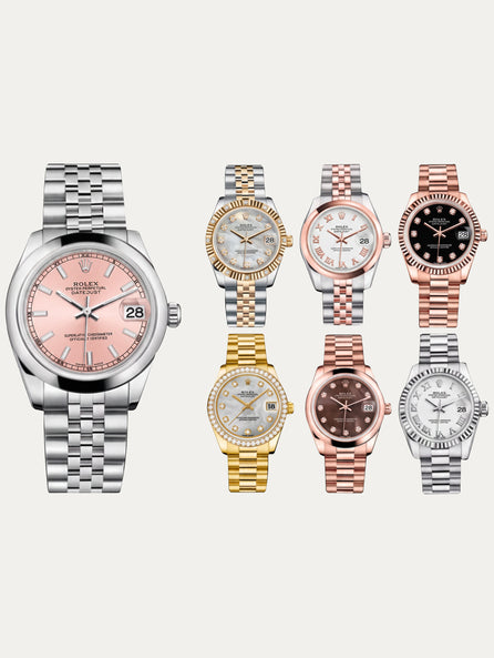 Rolex Jubilee / President Bracelet - Rubber B - Bracelet caoutchouc pour Oyster Perpetual / Datejust 31mm - Série boucle ardillon