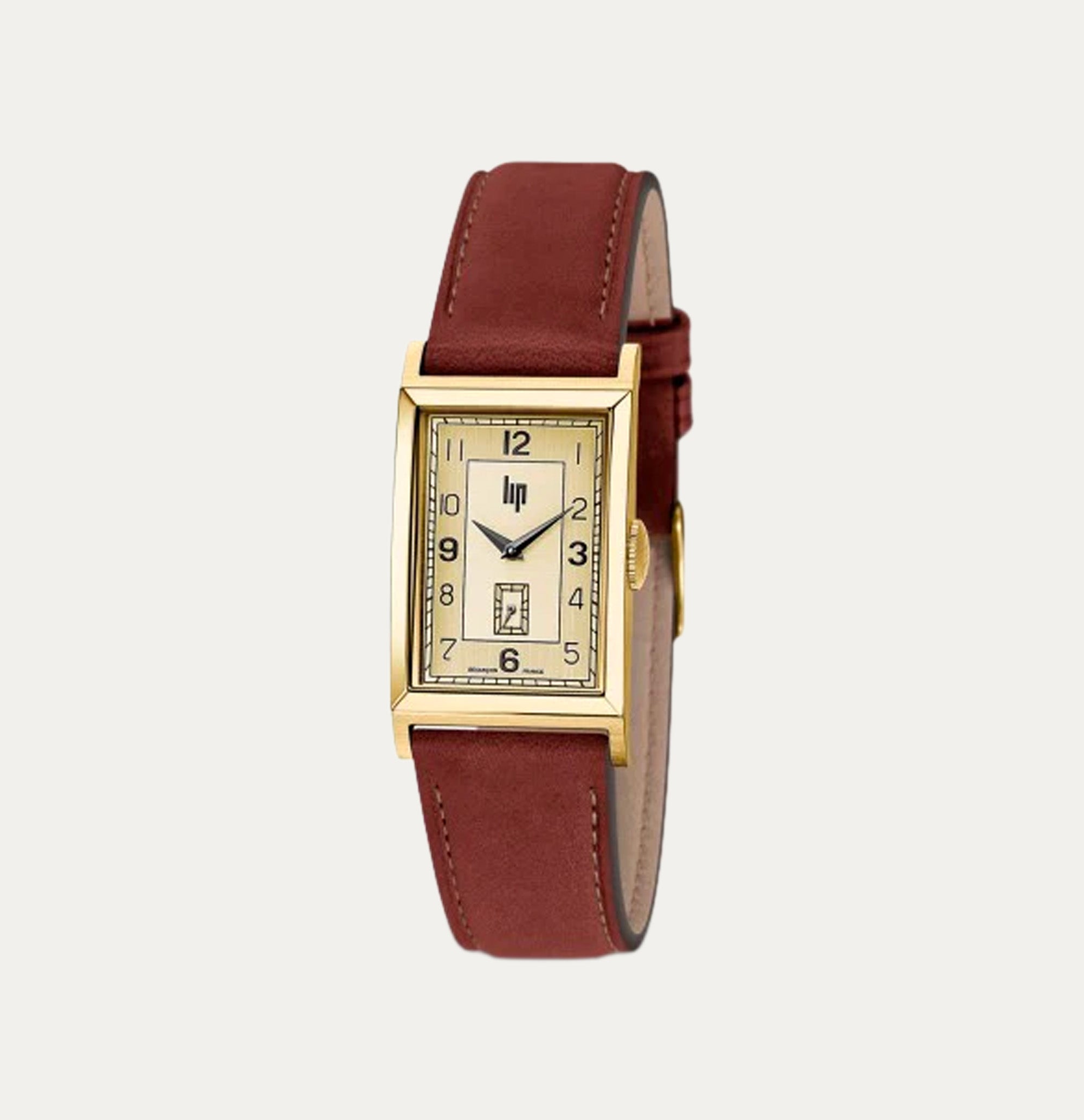 Lip Watch - Churchill T18 Chocolate Brown Strap | ABP Paris