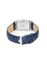 Montre Lip - Churchill T24 bracelet cuir bleu
