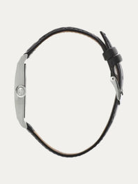 Montre Lip - Churchill T24 bracelet cuir noir