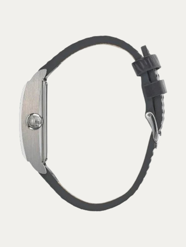 Montre Lip - Churchill T26 auto bracelet cuir gris
