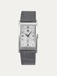 Montre Lip - Churchill T26 auto bracelet cuir gris