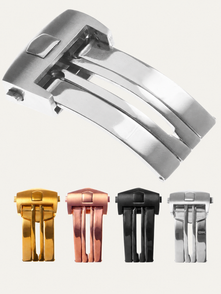Boucle déployante compatible avec bracelets montre Tag Heuer - 18mm, 20mm
